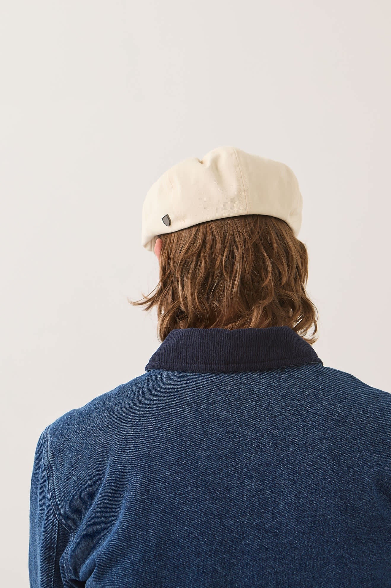 Brood Newsboy Cap - Egret White