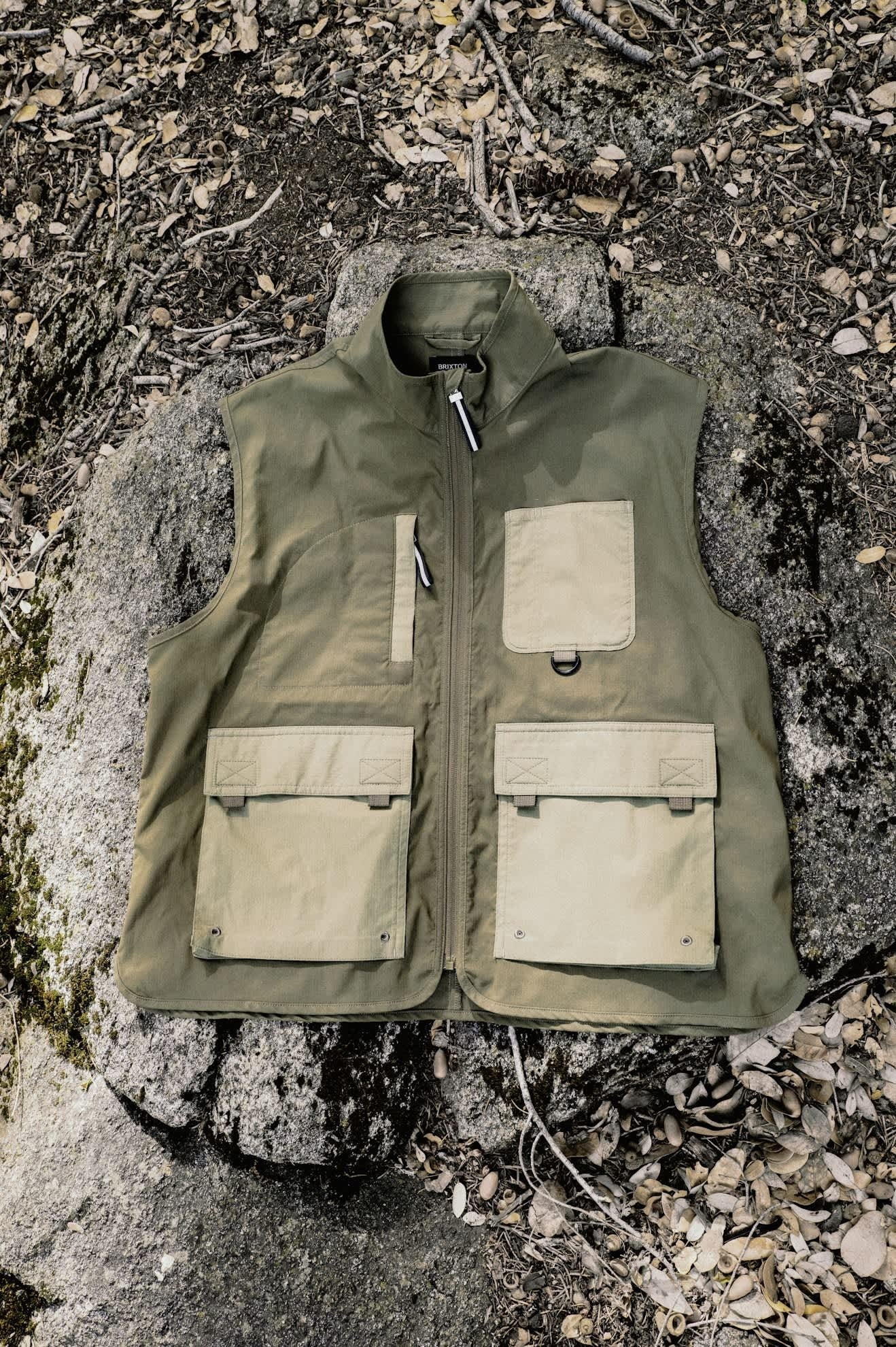 Journey Utility Vest - Dark Olive/Olive Surplus