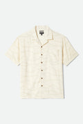 Bunker Slub Short Sleeve Shirt - Whitecap/Black Swallows