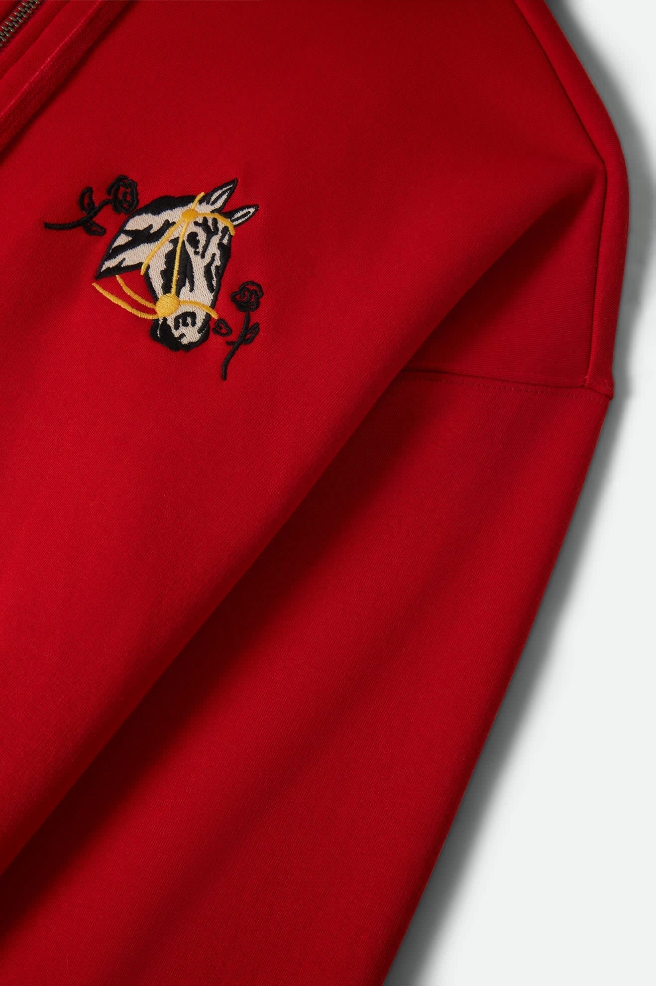 Trophy Horse Cropped Zip Hood - Adrenaline Rush