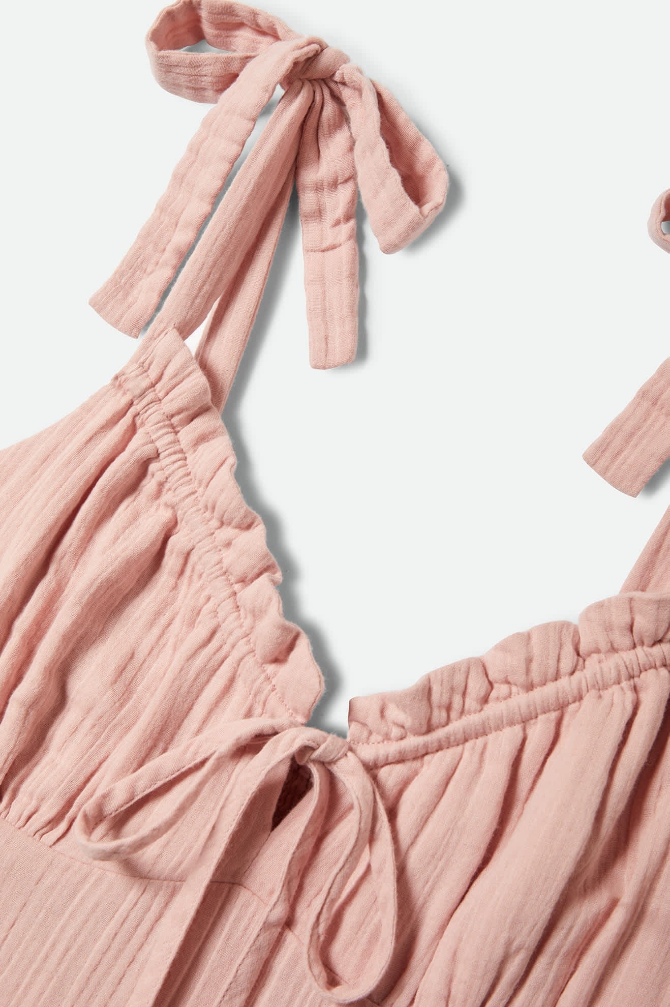 The Tie Dress - Silver Pink