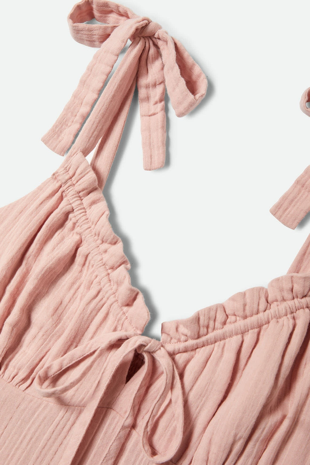 The Tie Dress - Silver Pink