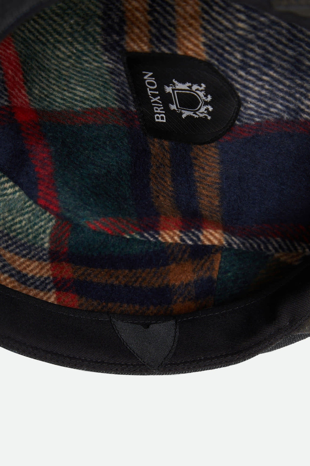 Brood Baggy Flannel Snap Cap - Black Denim/Black