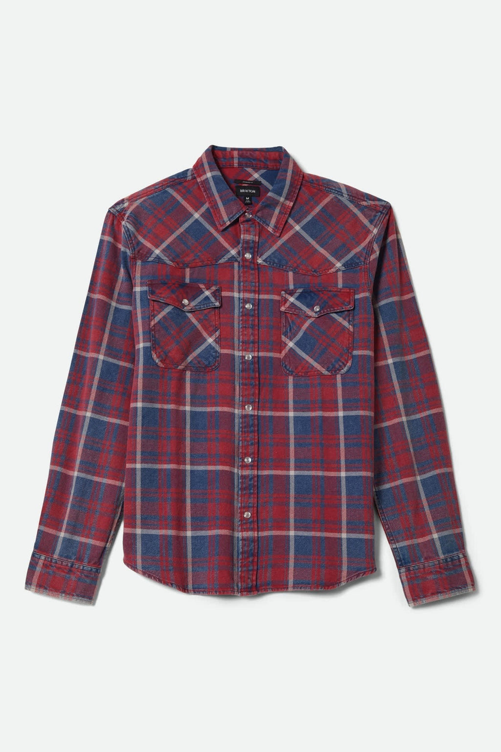 Waylon Lightweight Overshirt - Denim Plaid