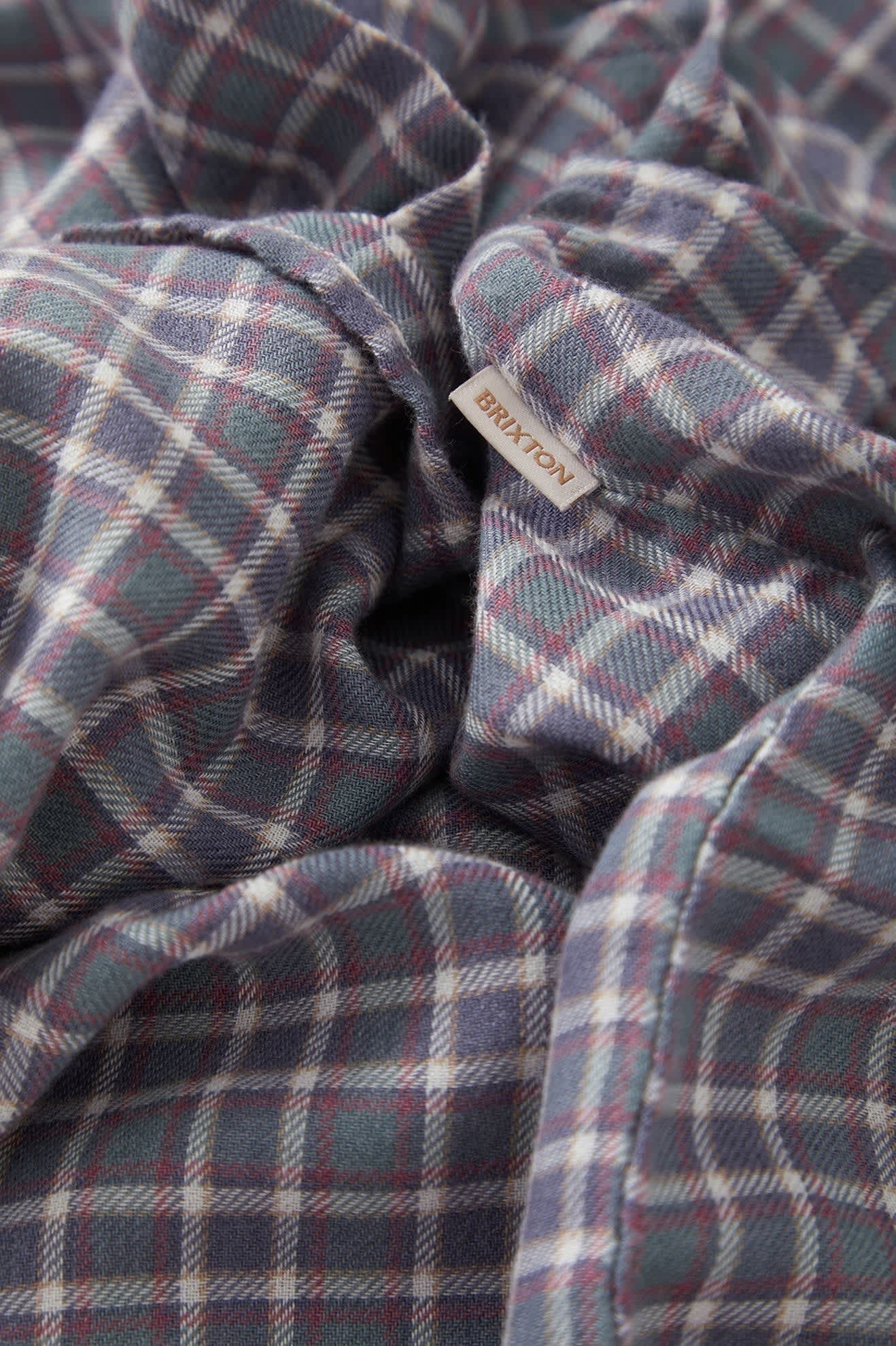 Wayne Women's Shirt - Soft Navy Plaid