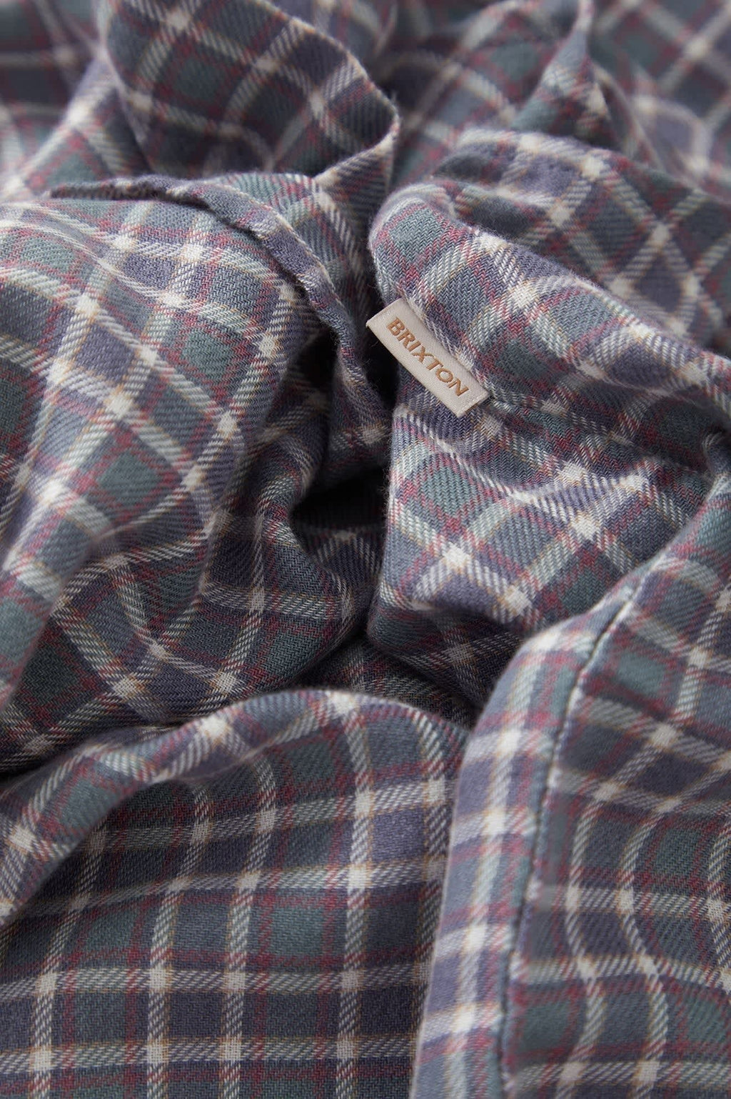 Wayne Women's Shirt - Soft Navy Plaid