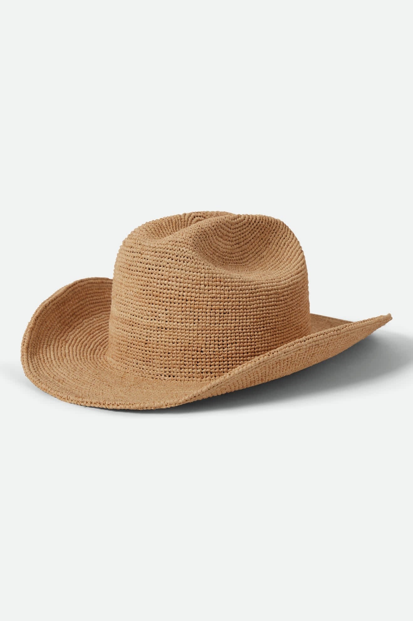 Odessa Straw Packable Cowboy Hat - Tan