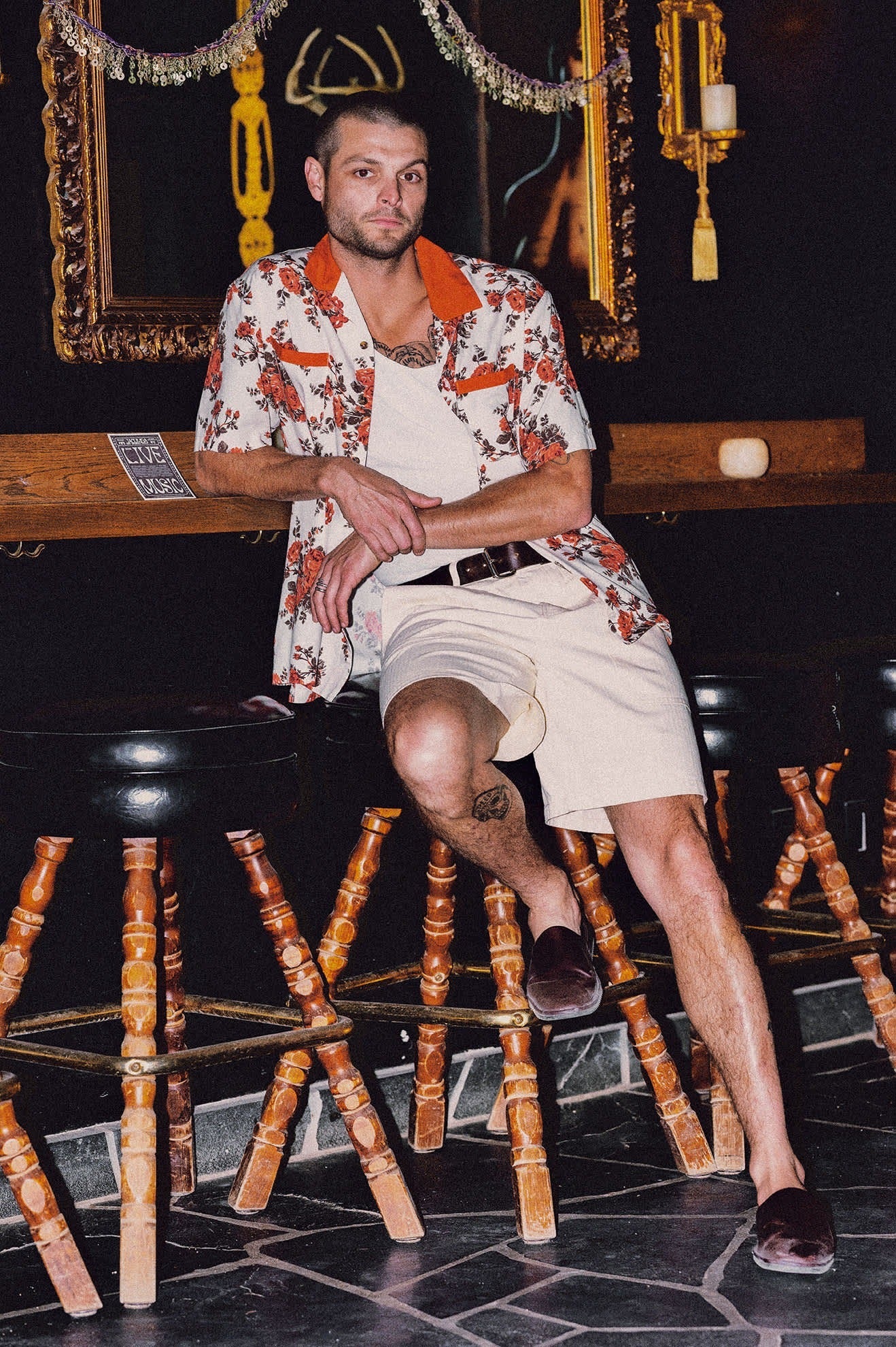 Lafayette Short Sleeve Shirt - Rose Bud