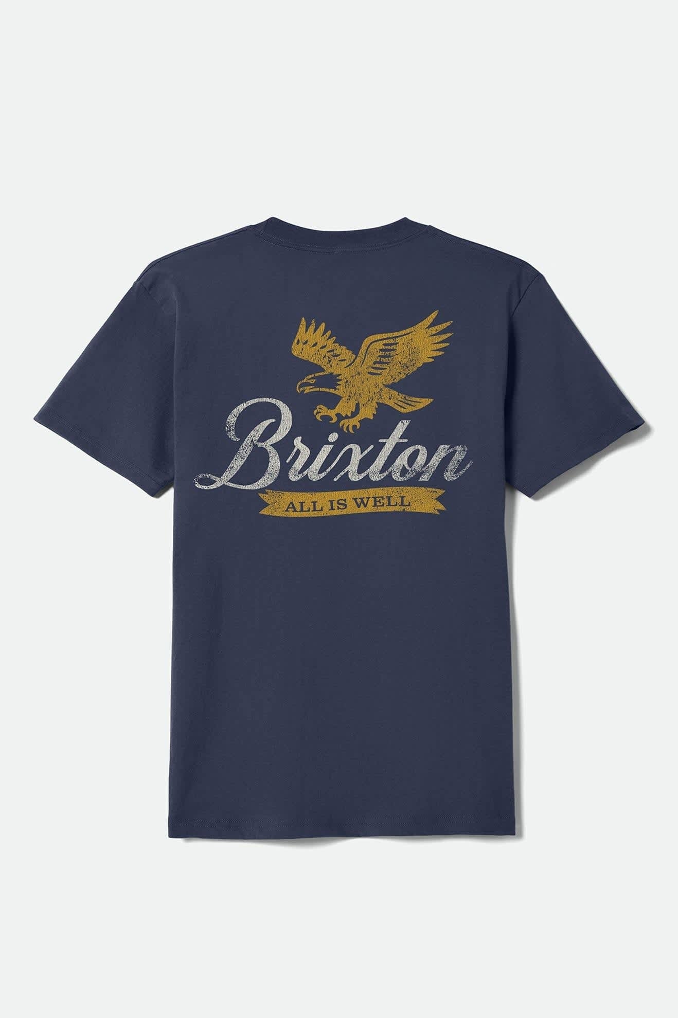 Well Short Sleeve Standard T-Shirt - Navy