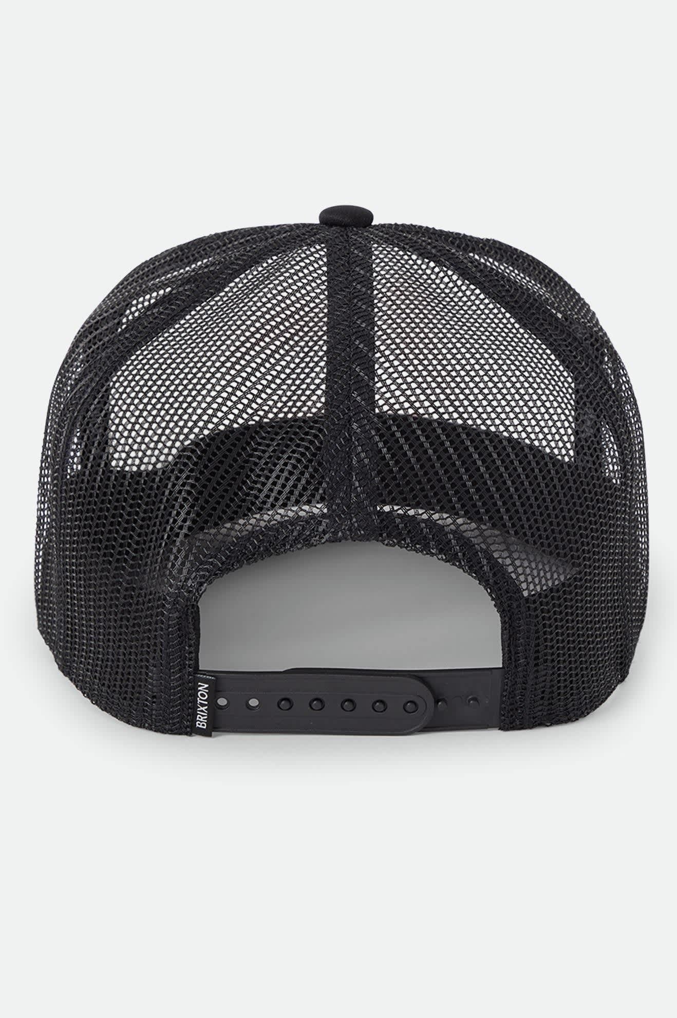 Clemont Trucker Hat - Black/White