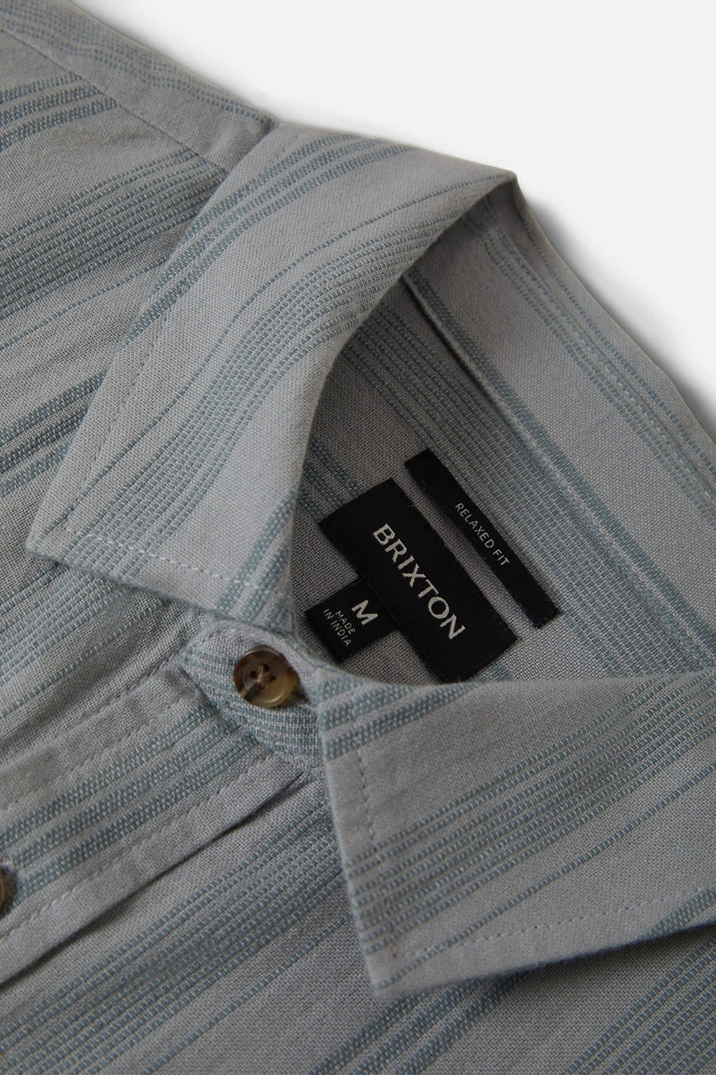 Cru Stripe Dobby Short Sleeve Shirt - Trooper