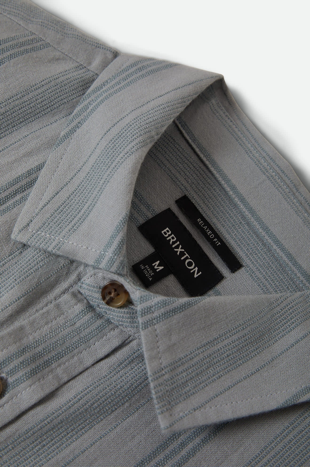 Cru Stripe Dobby Short Sleeve Shirt - Trooper