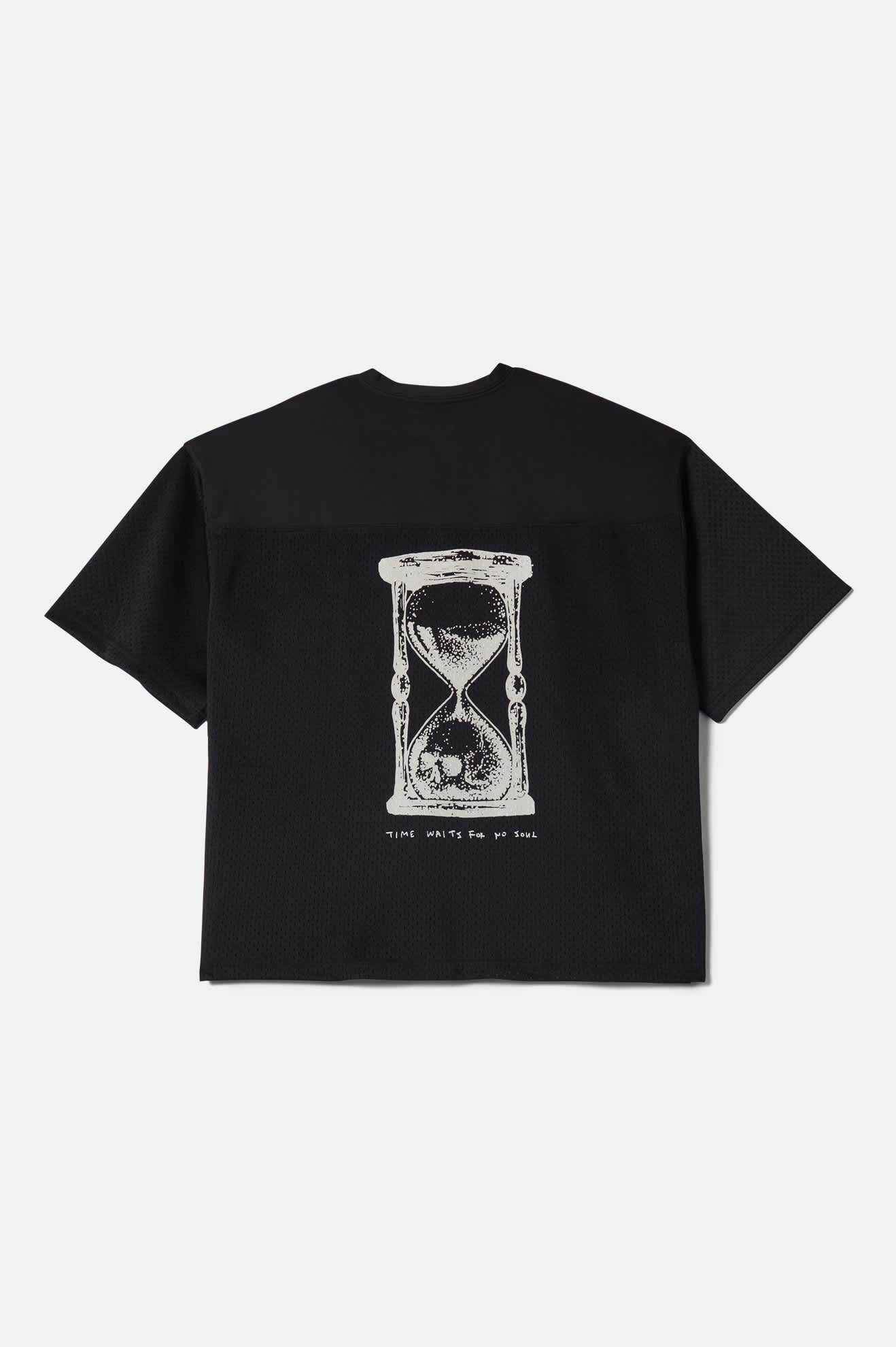 Baggy Mesh Practice Jersey - Black/White Chippa