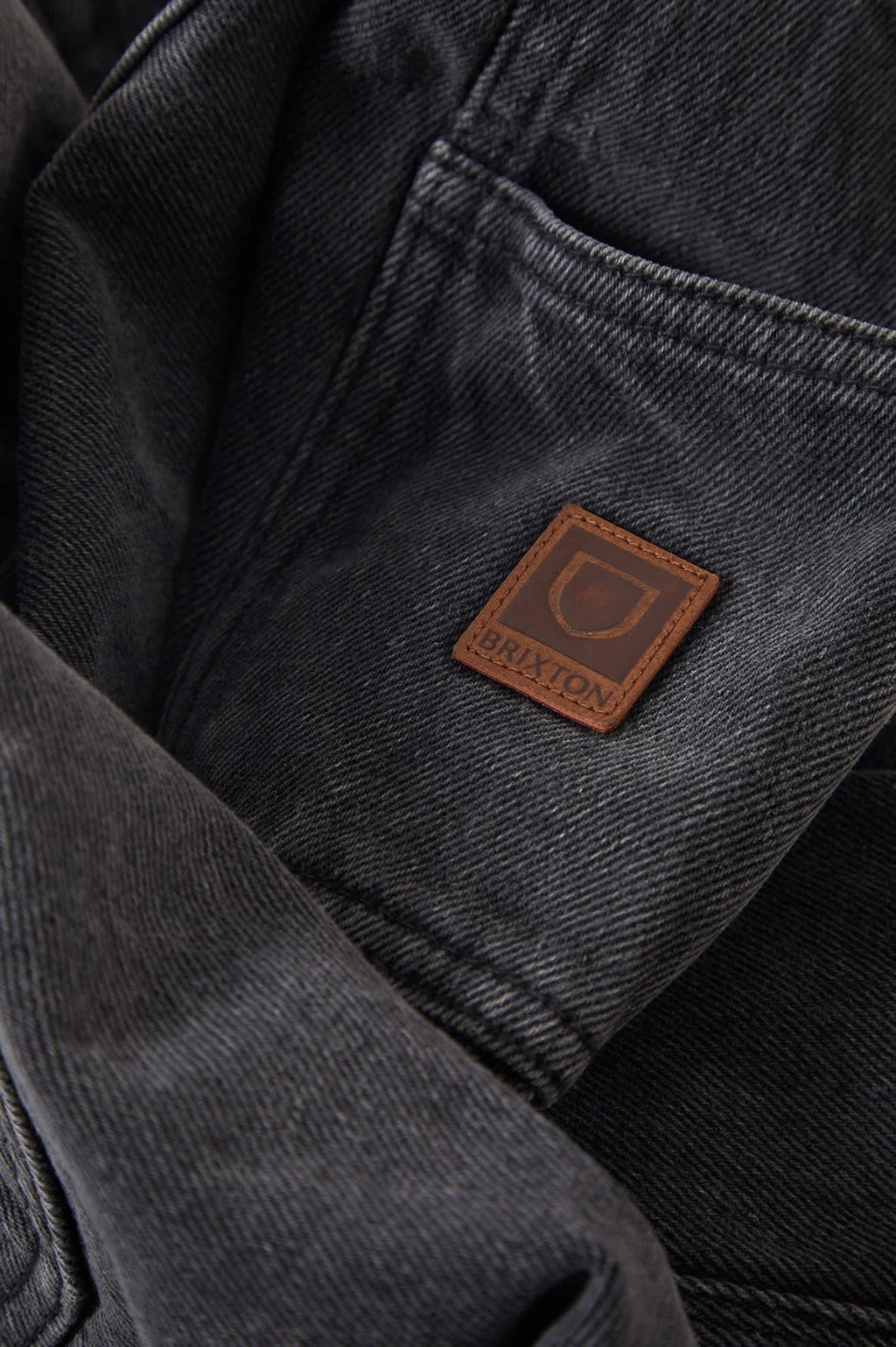 Builders Carpenter Baggy Short - Washed Black Denim