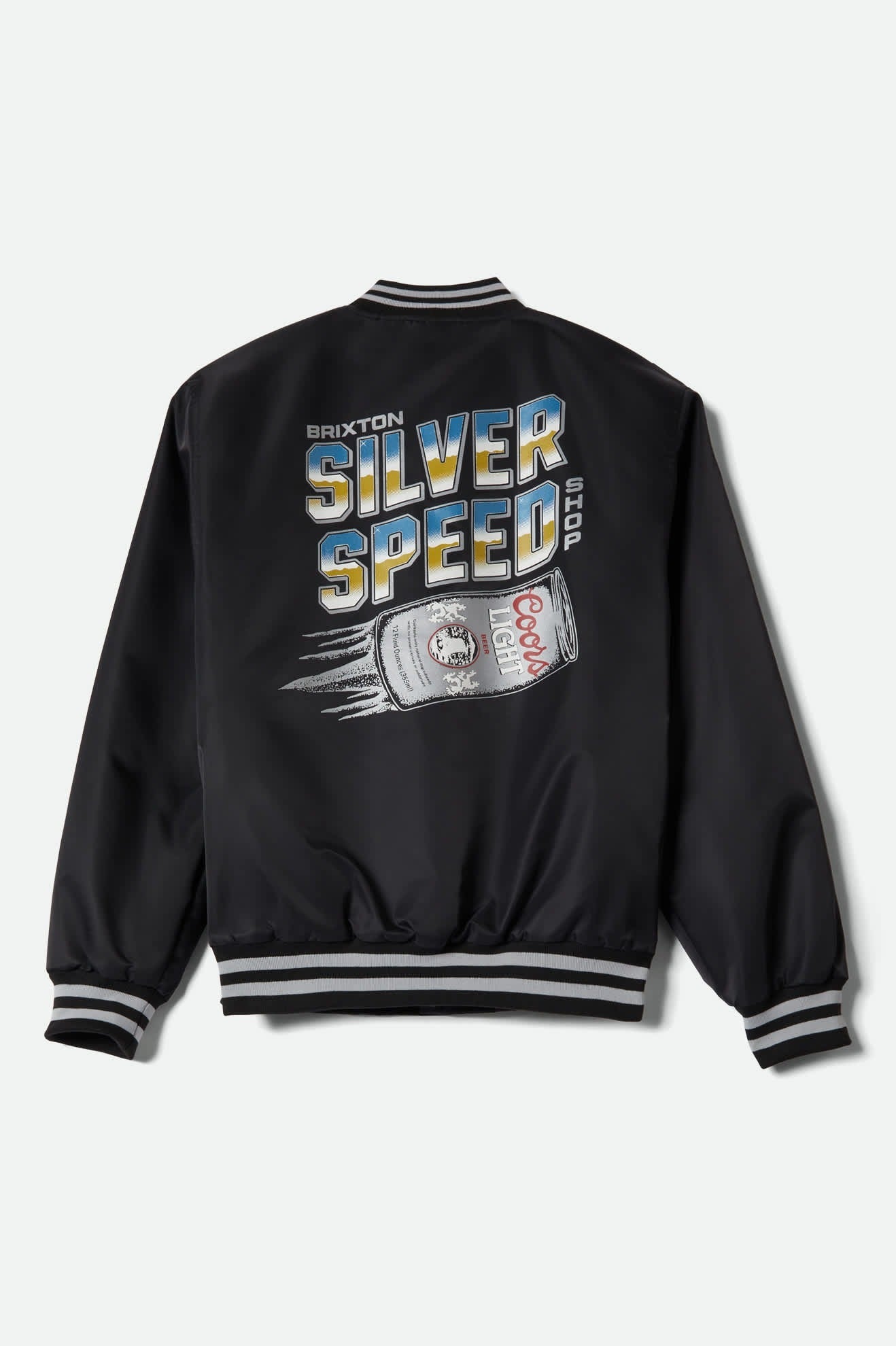 Coors Light Silver Speed Shop Jacket - Black/Silver