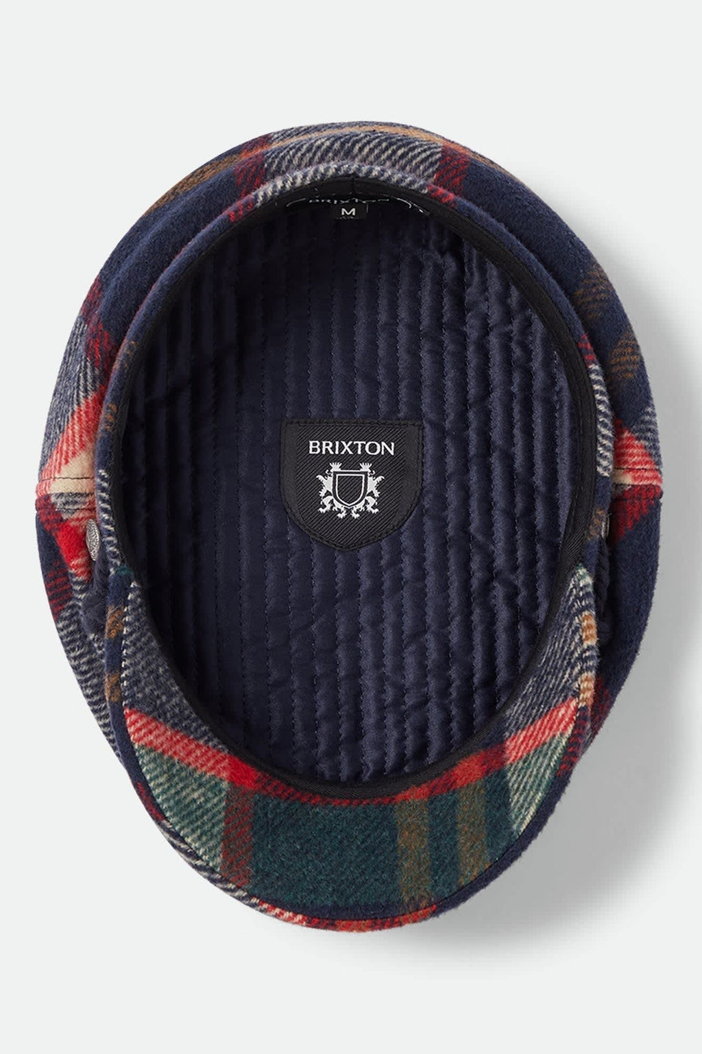 Fiddler Fisherman Cap - Navy/Green/Red/Cream