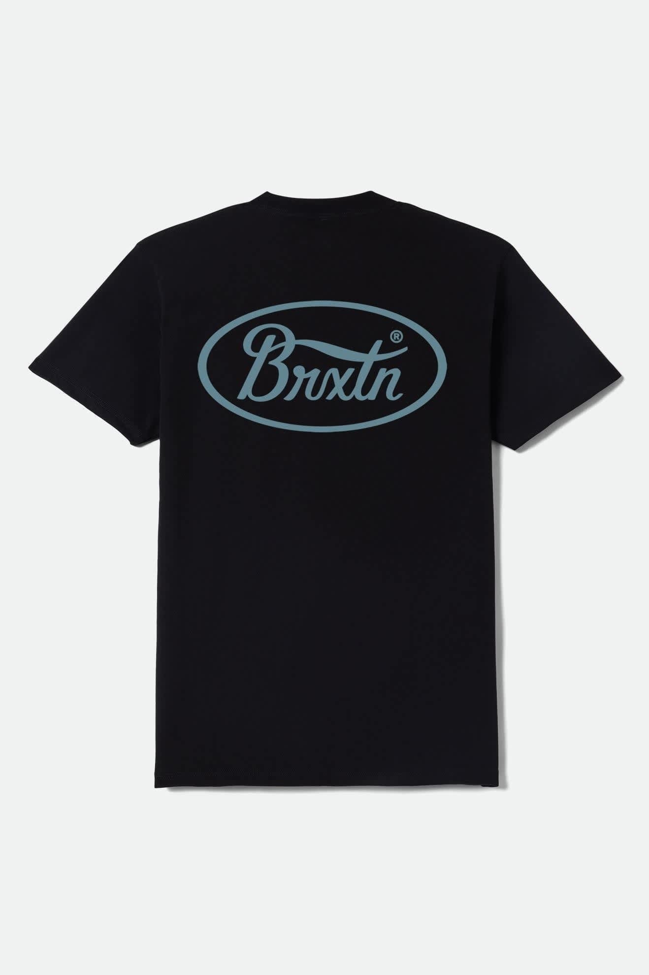 Parsons Short Sleeve Standard T-Shirt - Black/Jade