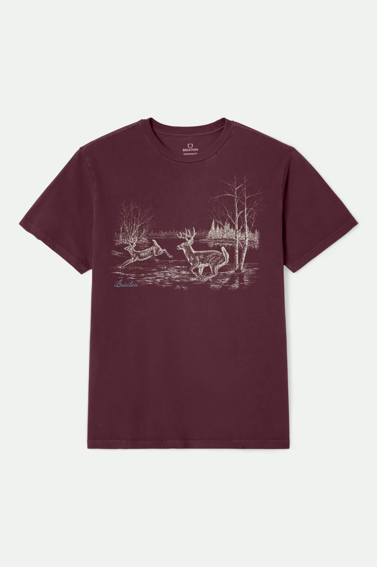 Gallop S/S Standard T-Shirt - Port Worn Wash