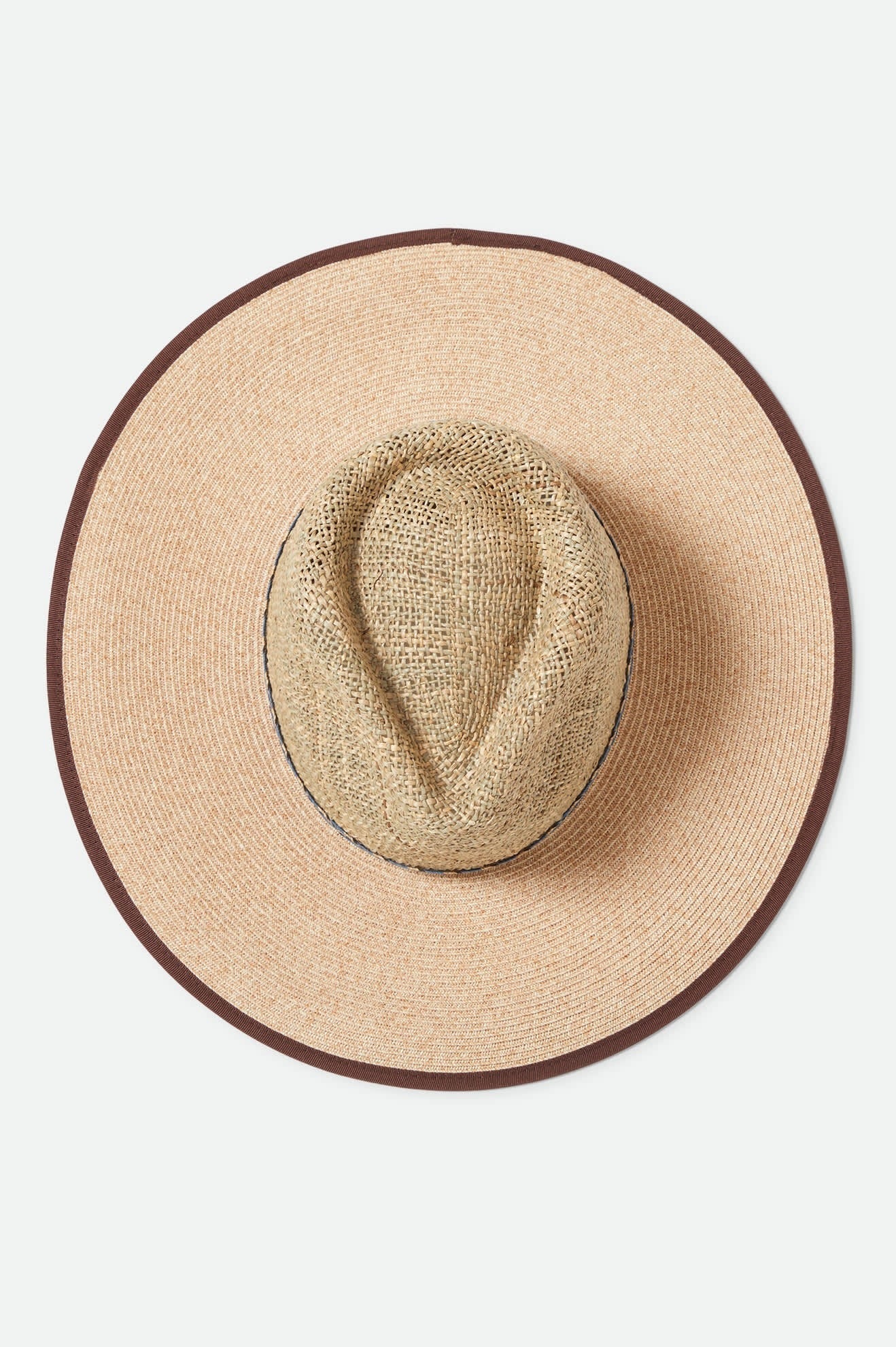 Nova Seagrass Straw Hat - Natural/Black