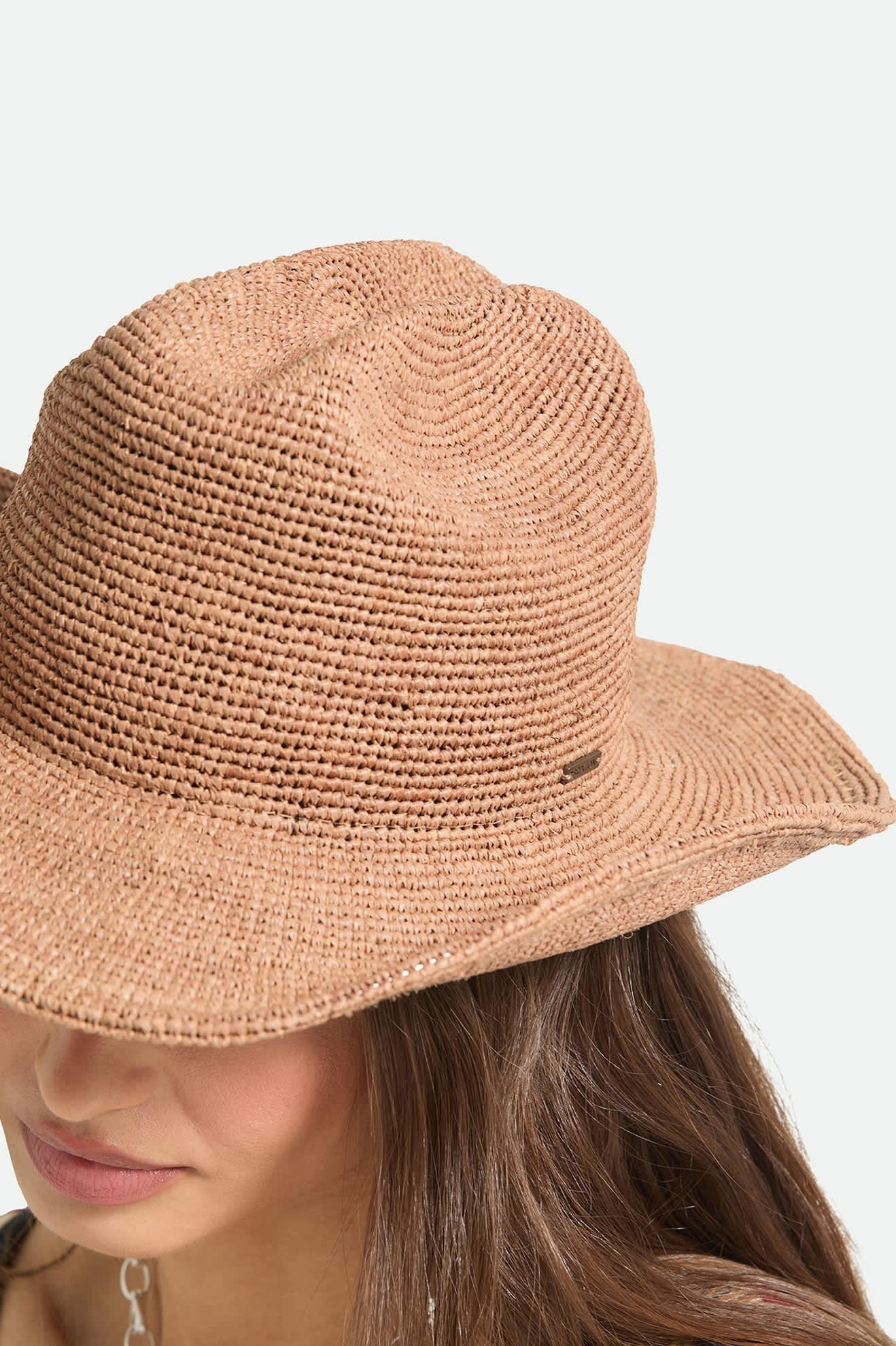 Odessa Straw Packable Cowboy Hat - Italian Clay