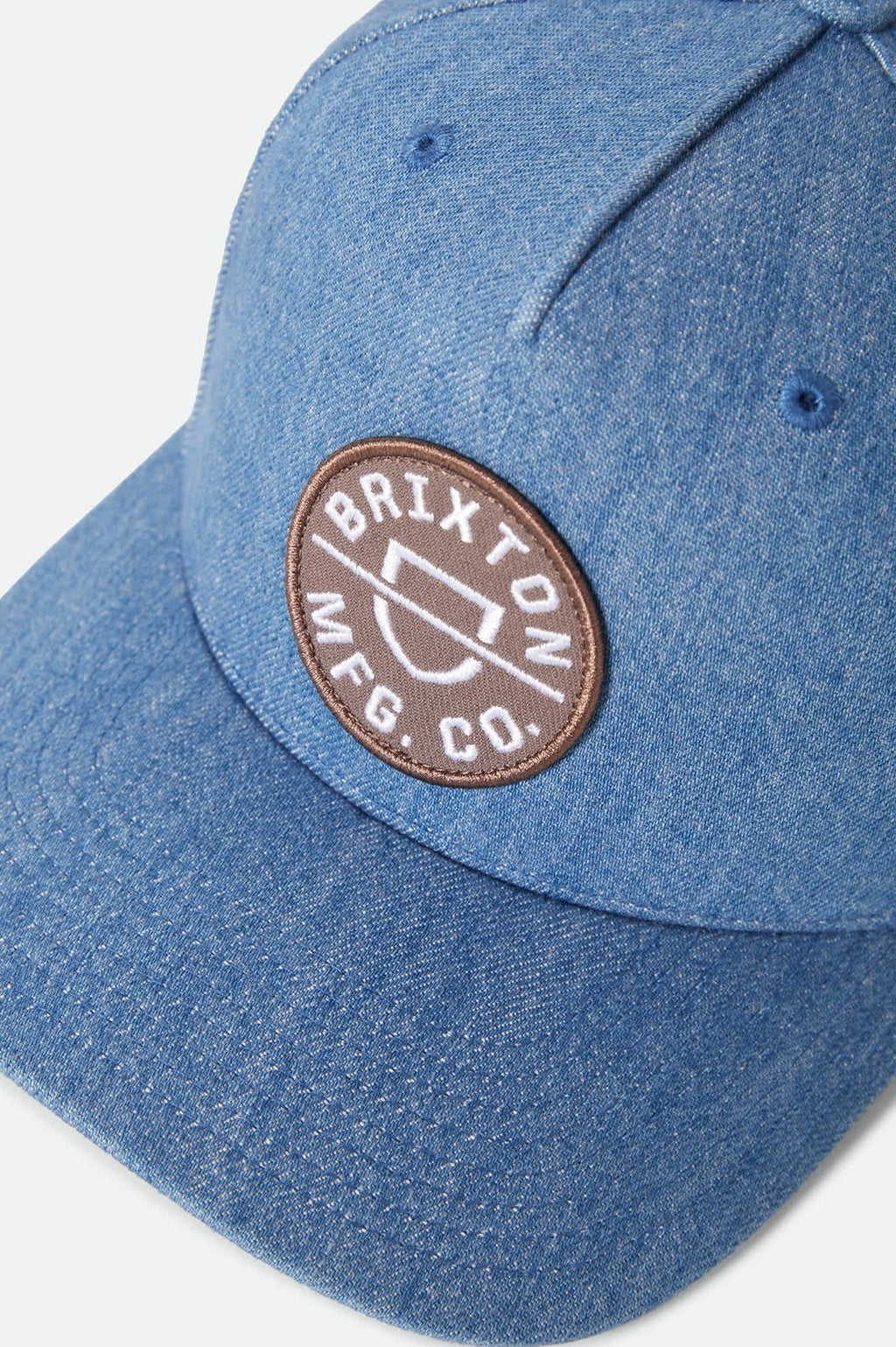 Crest Netplus Snapback - Medium Rinse Denim