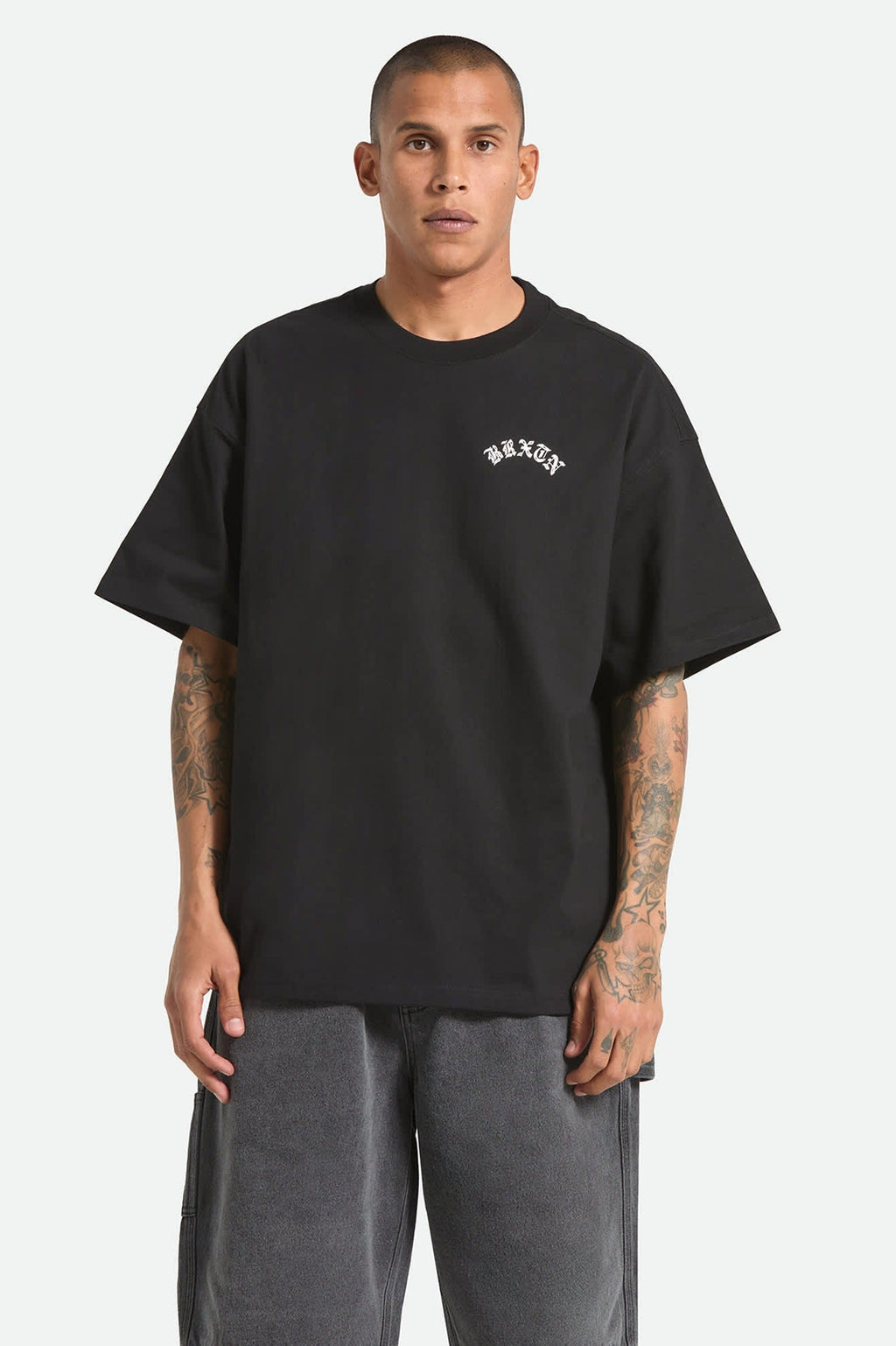 Drive Short Sleeve Oversized T-Shirt - Black