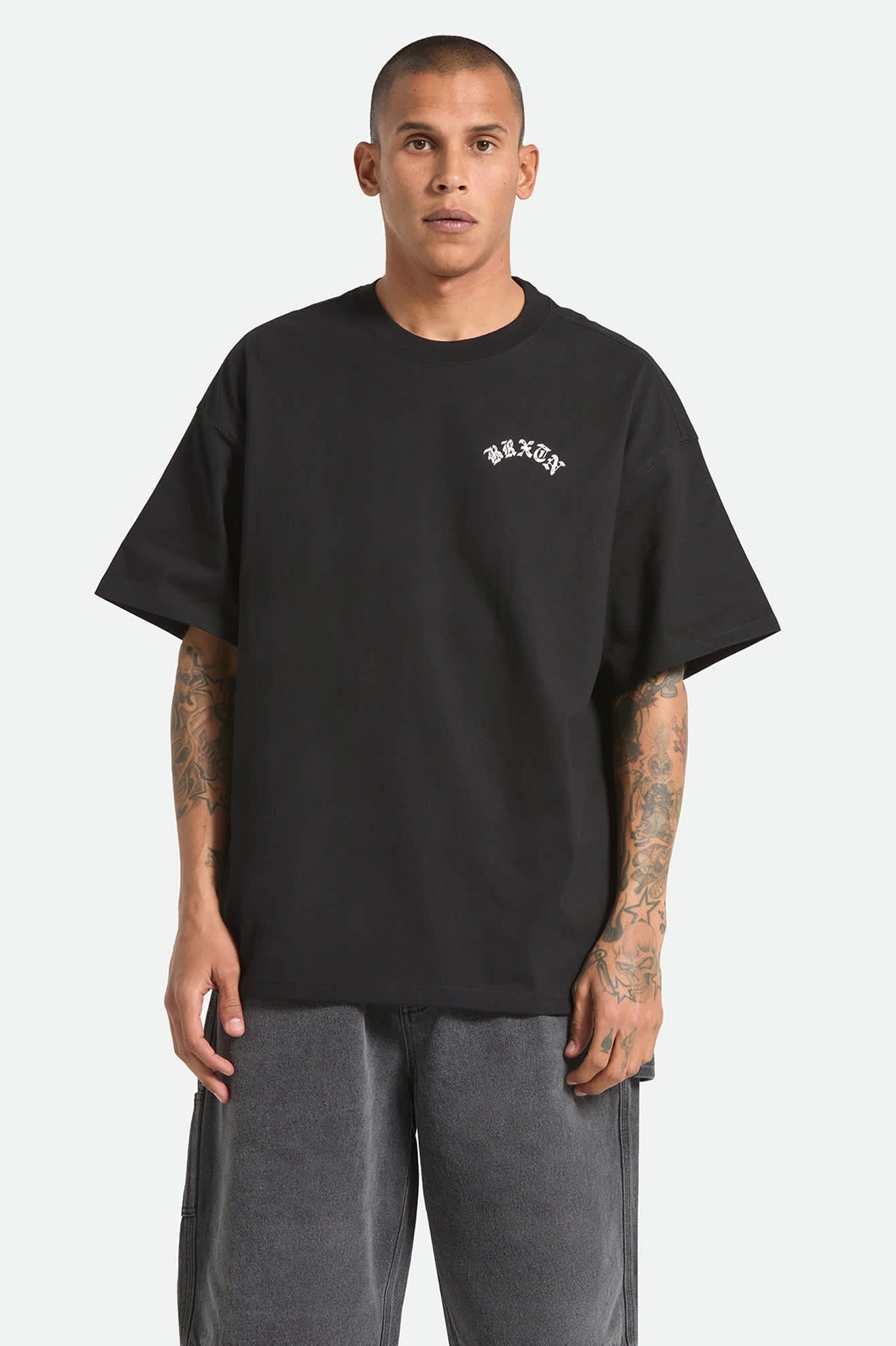 Drive Short Sleeve Oversized T-Shirt - Black
