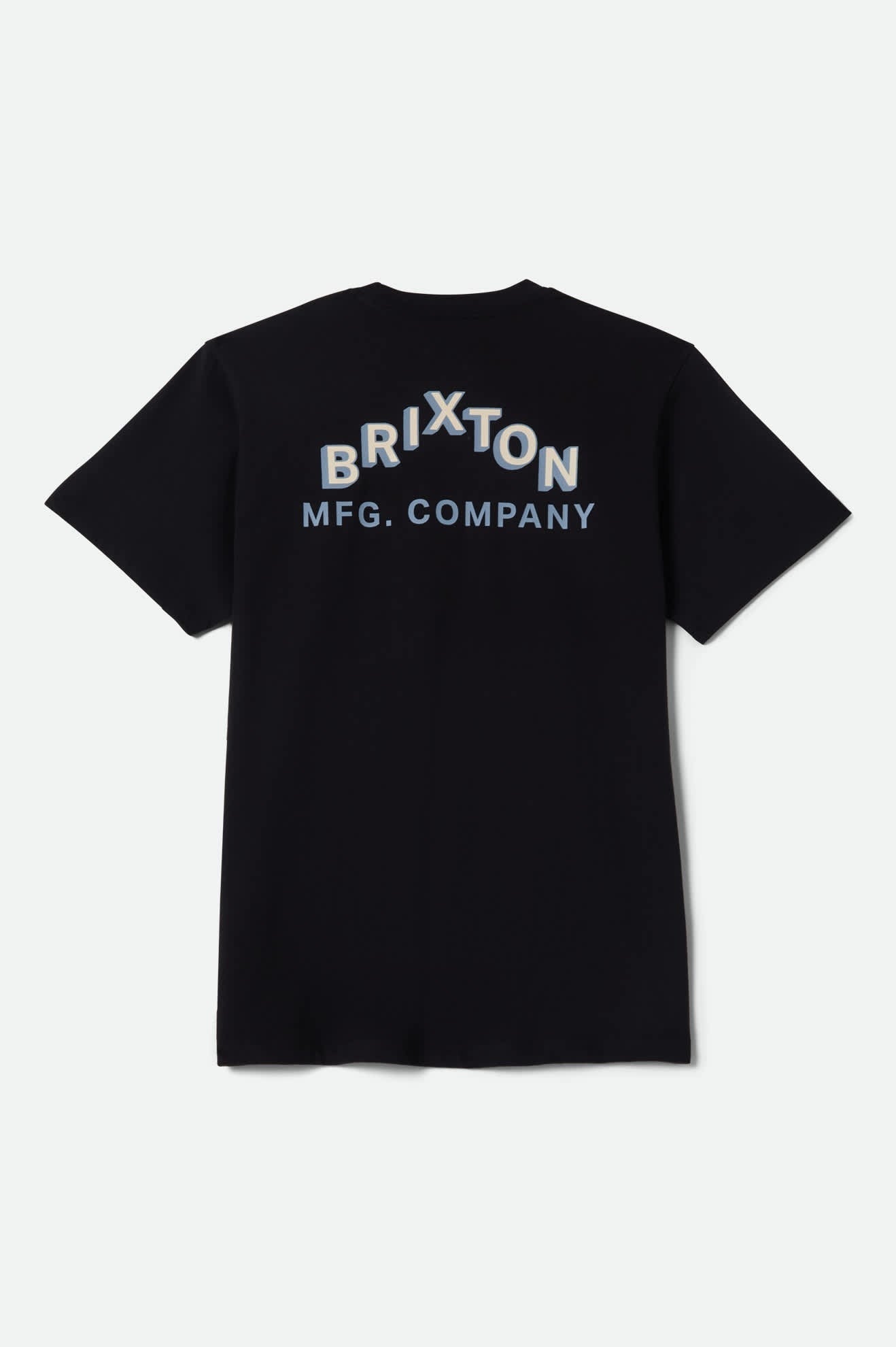 Roman Short Sleeve Pocket T-Shirt - Black