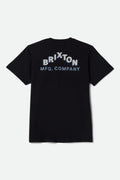 Roman Short Sleeve Pocket T-Shirt - Black