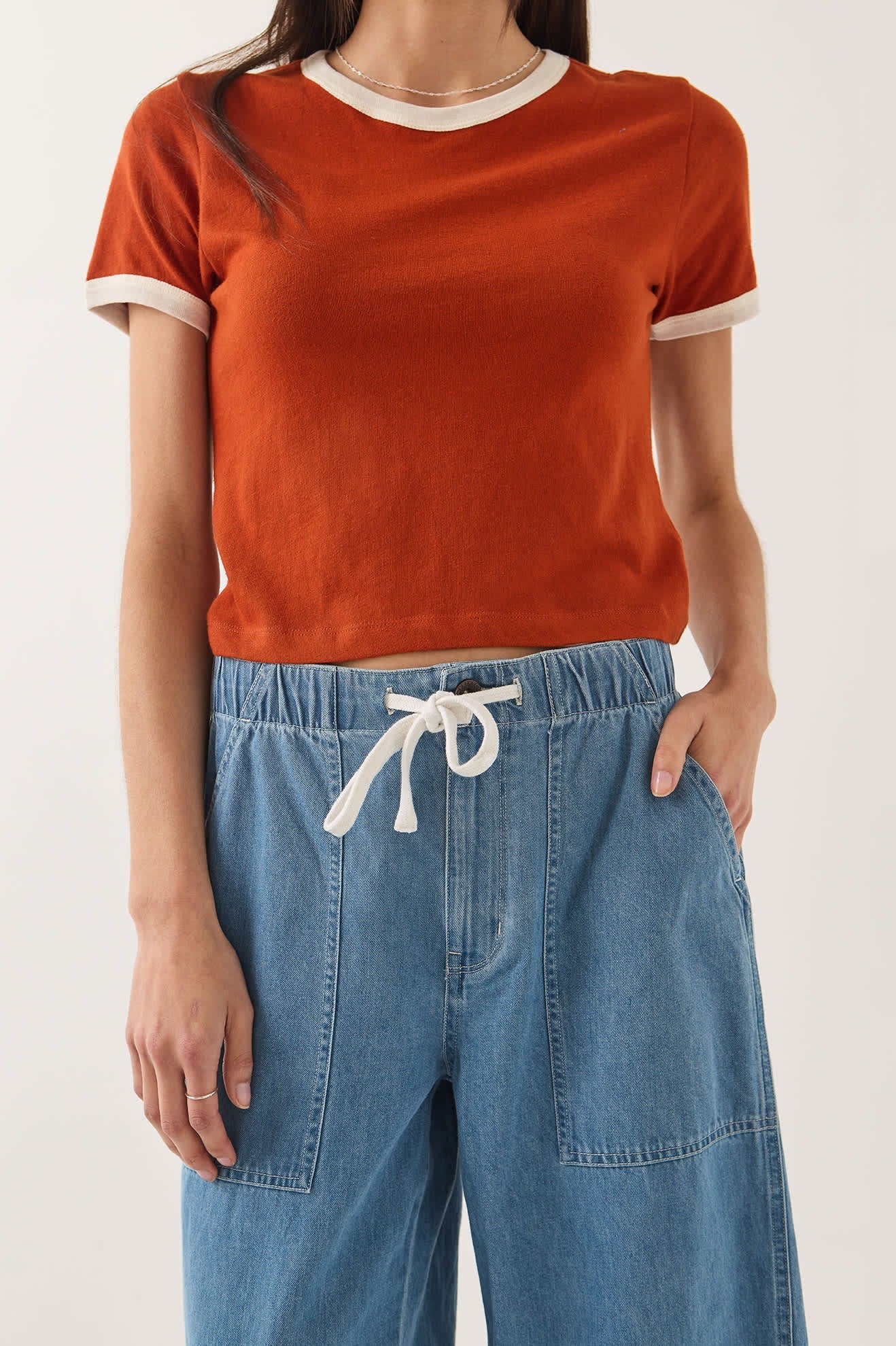 Utility Everyday Barrel Pant - Light Stone Wash