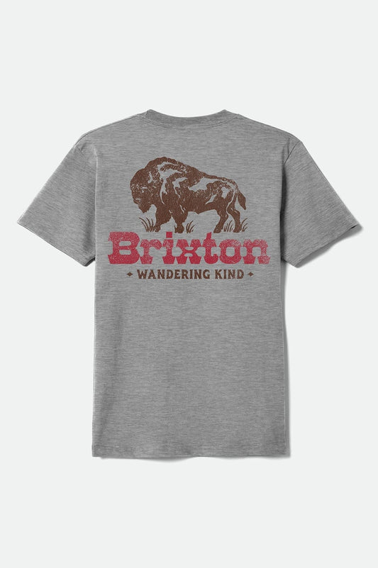Drifter Short Sleeve Standard T-Shirt - Heather Grey