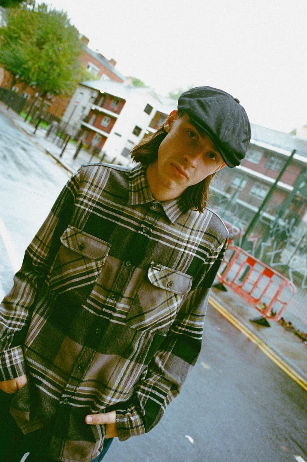 Brood Newsboy Cap - Black