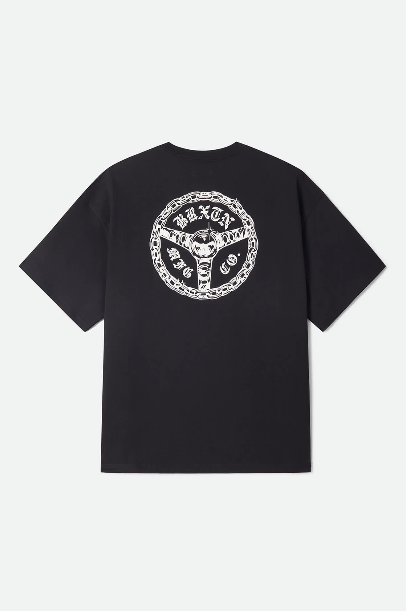 Drive Short Sleeve Oversized T-Shirt - Black