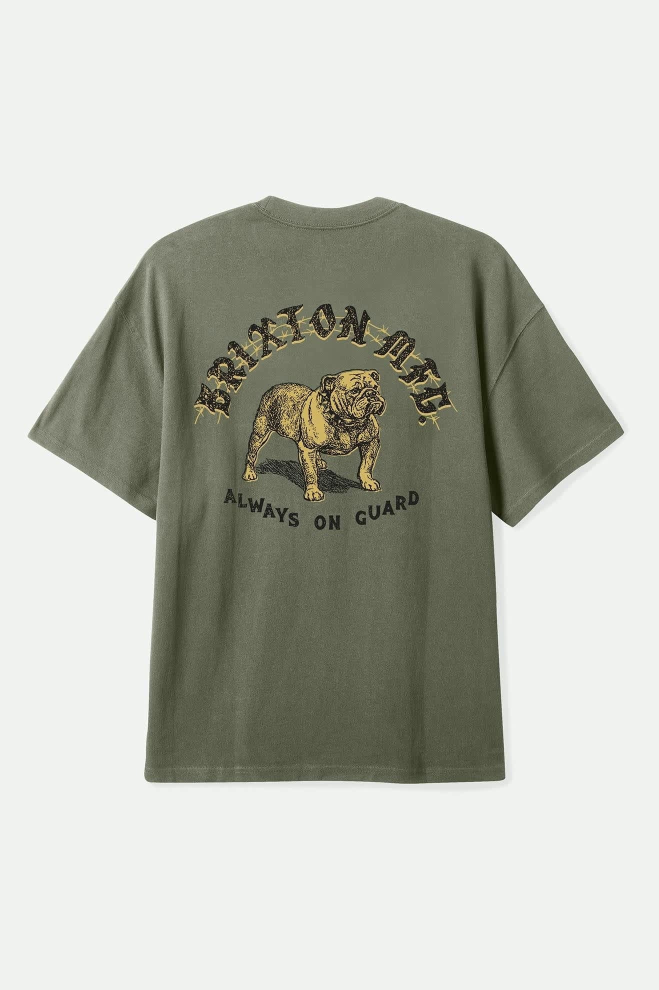 Bauer Heavyweight Relaxed T-Shirt - Olive Surplus Classic Wash