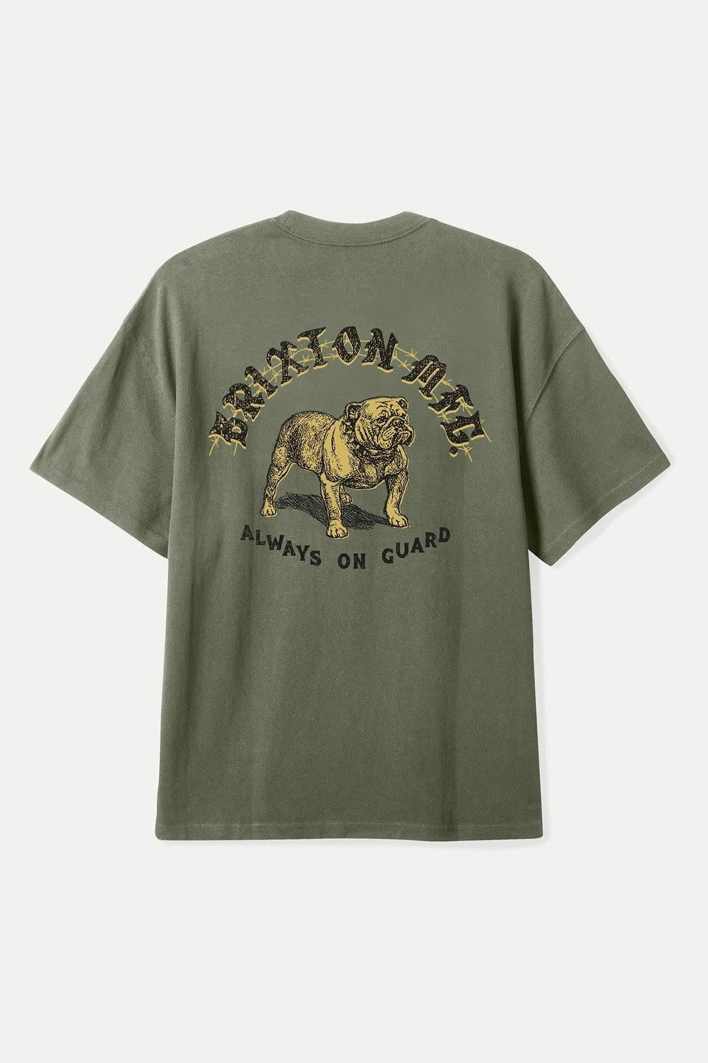 Bauer Heavyweight Relaxed T-Shirt - Olive Surplus Classic Wash