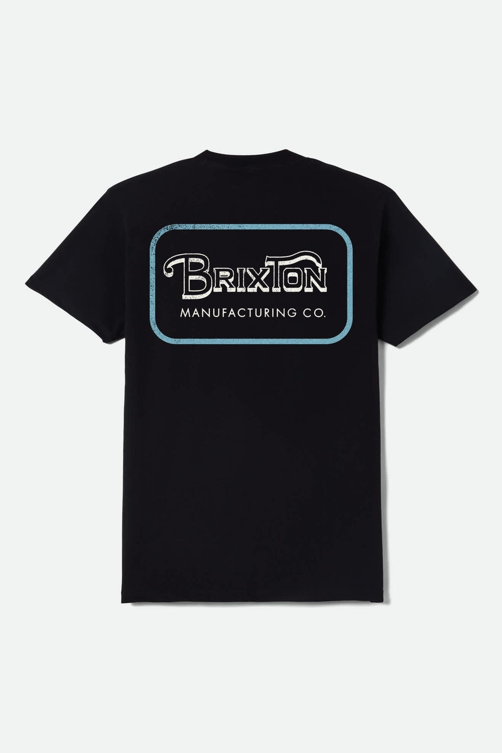 Grade Short Sleeve T-Shirt - Black/Off White/Retro Blue