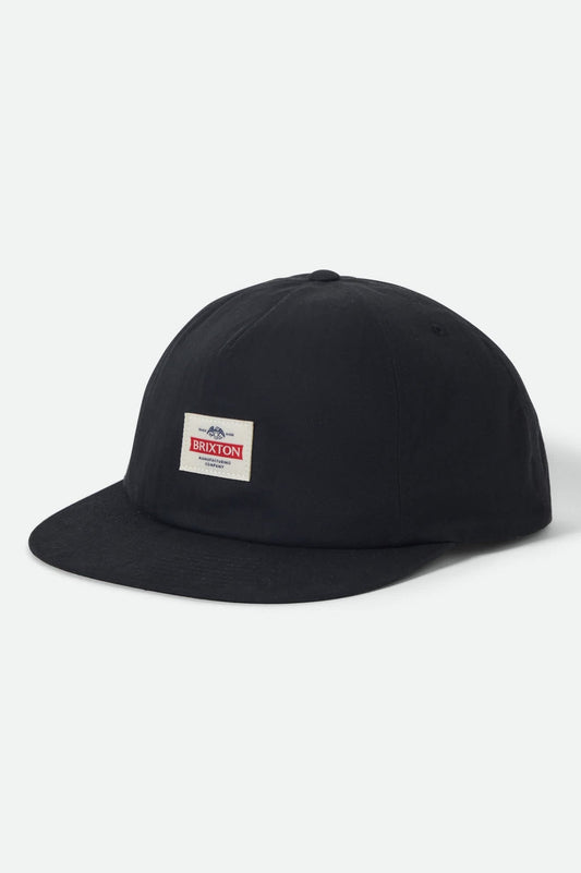 Pinnacle Snapback - Washed Black