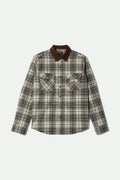Builders Bowery Performance Flannel - Off White/Black