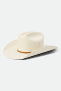 Laredo Straw Cowboy Hat - Bone