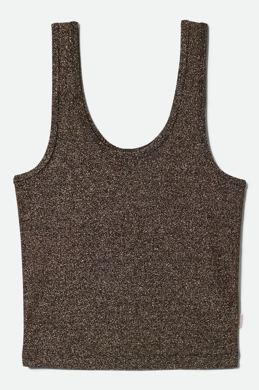 Women's Off Duty A-Tank - Gold Metallic