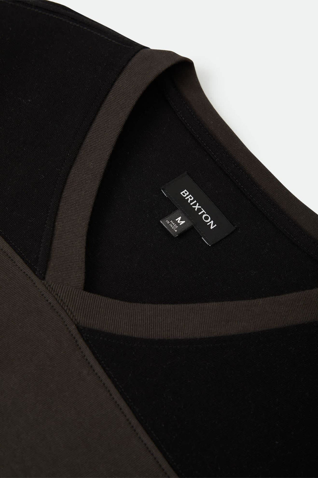 Brixton Football T-Shirt - Black/Washed Black