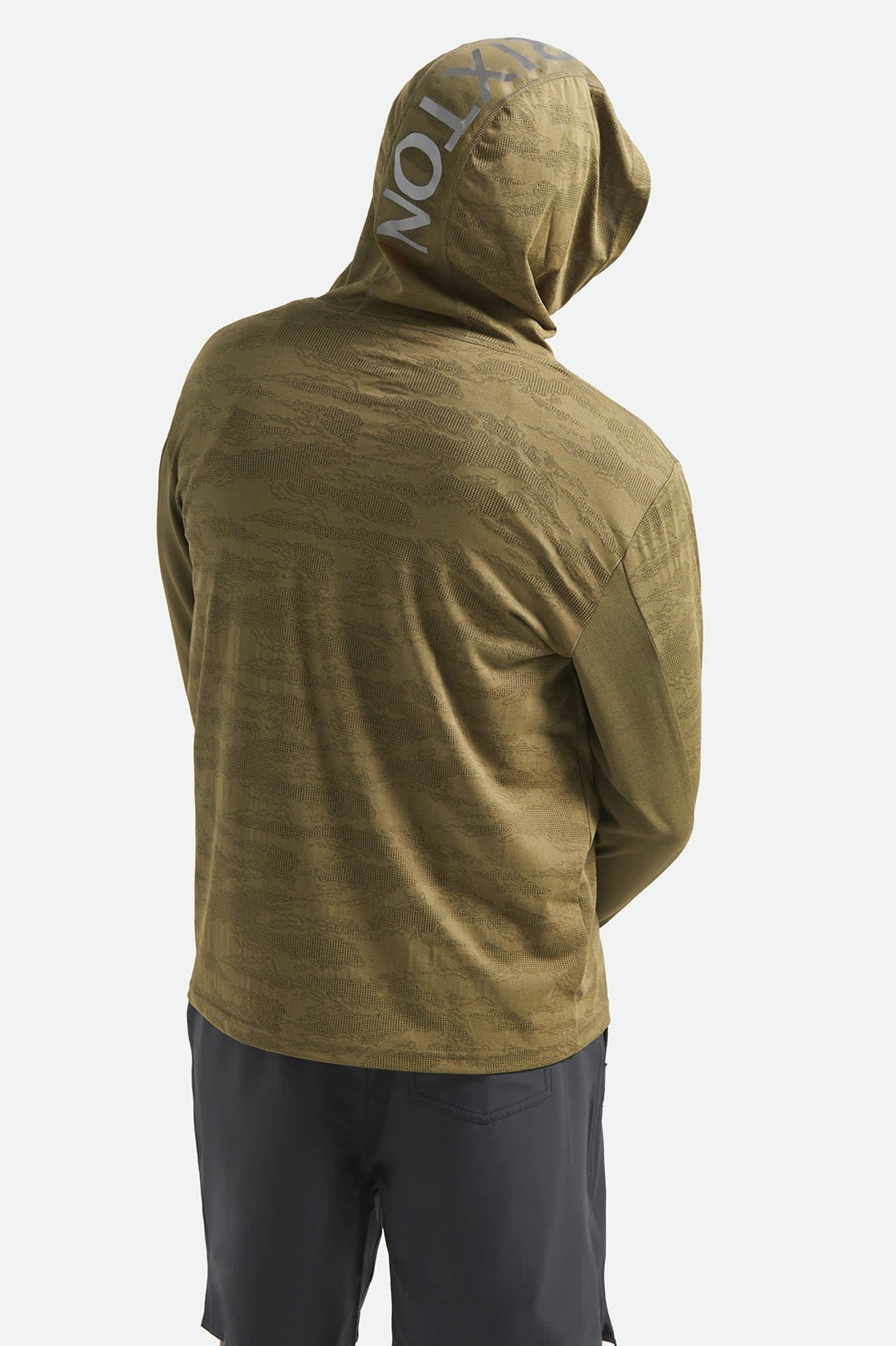 Journey Long Sleeve Sun Hoodie - Olive Tiger Camo