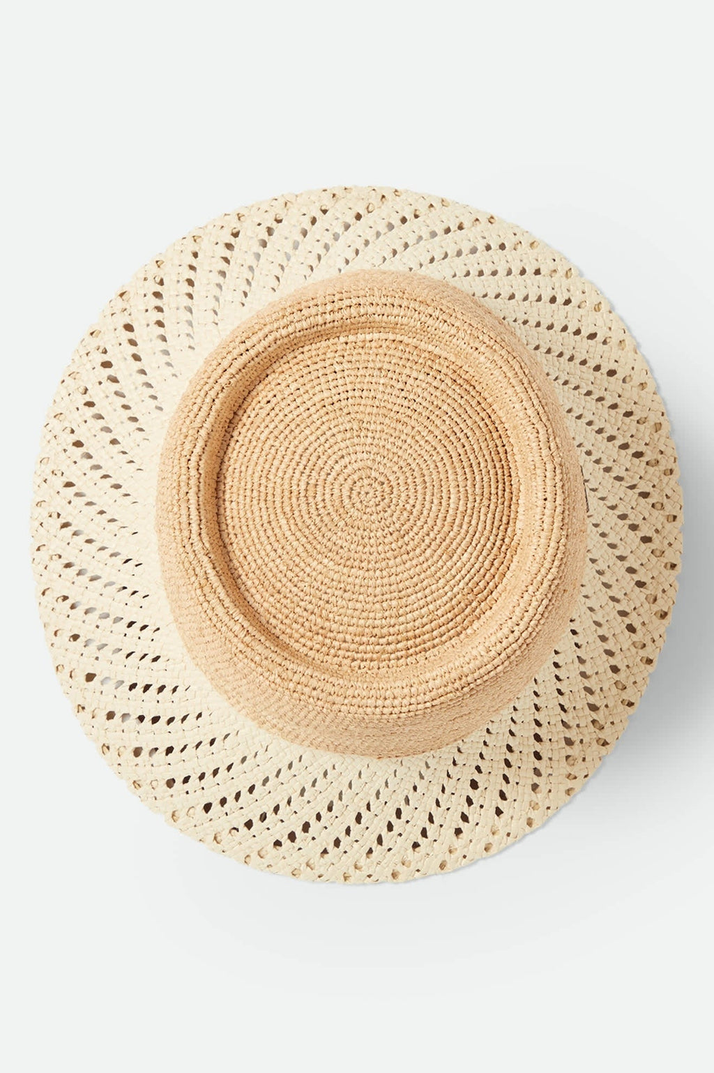 Ellee Festival Straw Bucket Hat - Natural/Natural