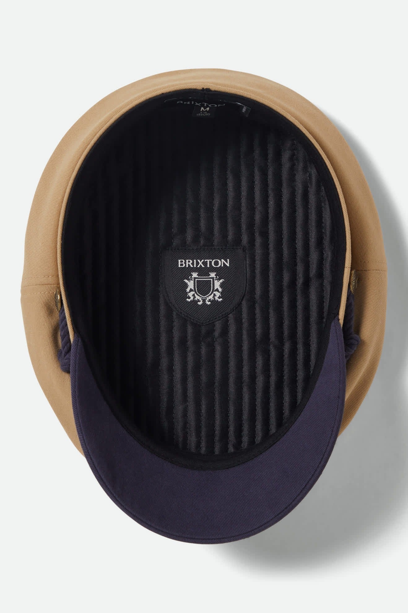 Fiddler Fisherman Cap - Sand/Washed Navy