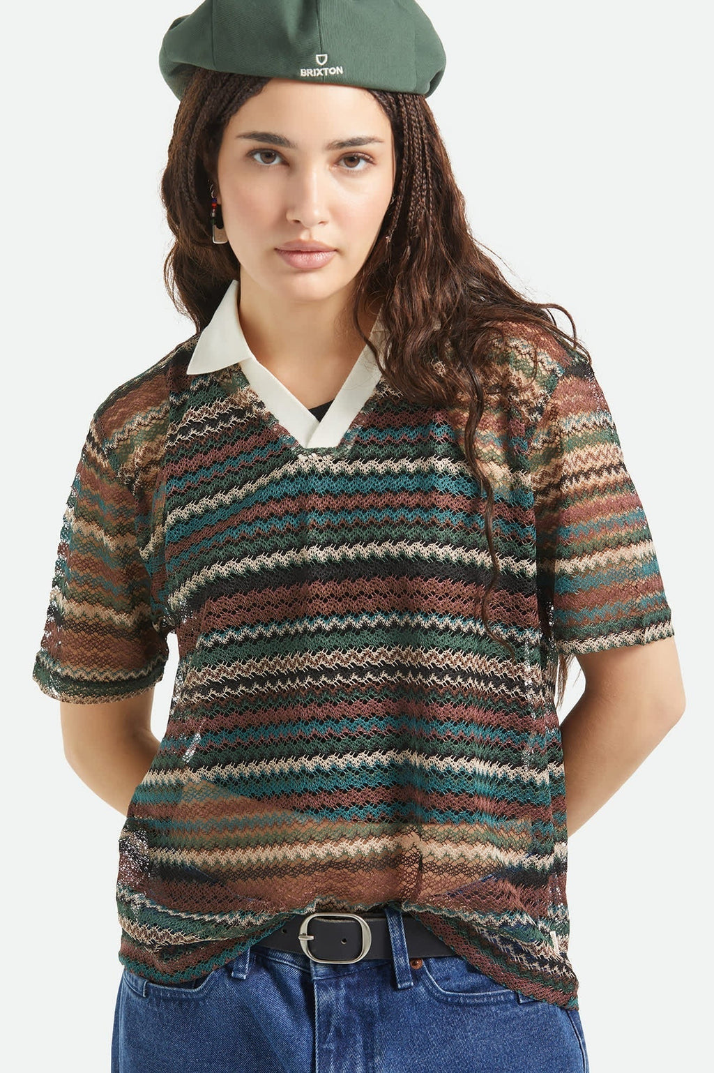 Varsity T-Shirt - Multi Retro Stripe
