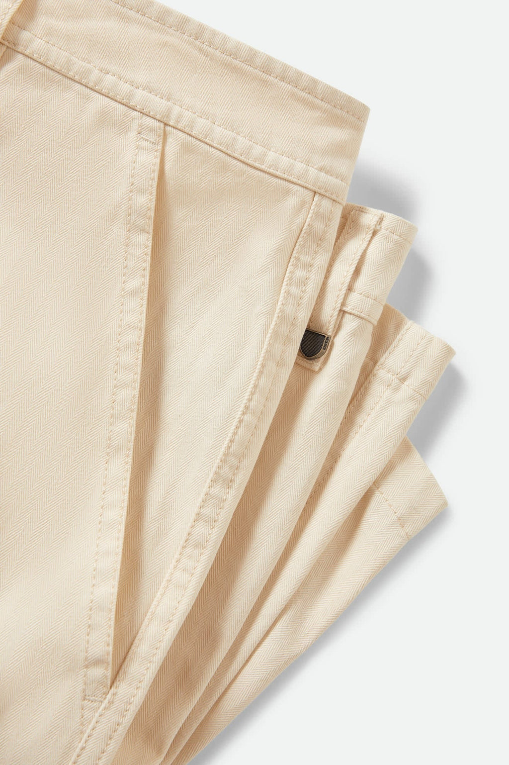 Surplus Vintage Wash Herringbone Short - Whitecap