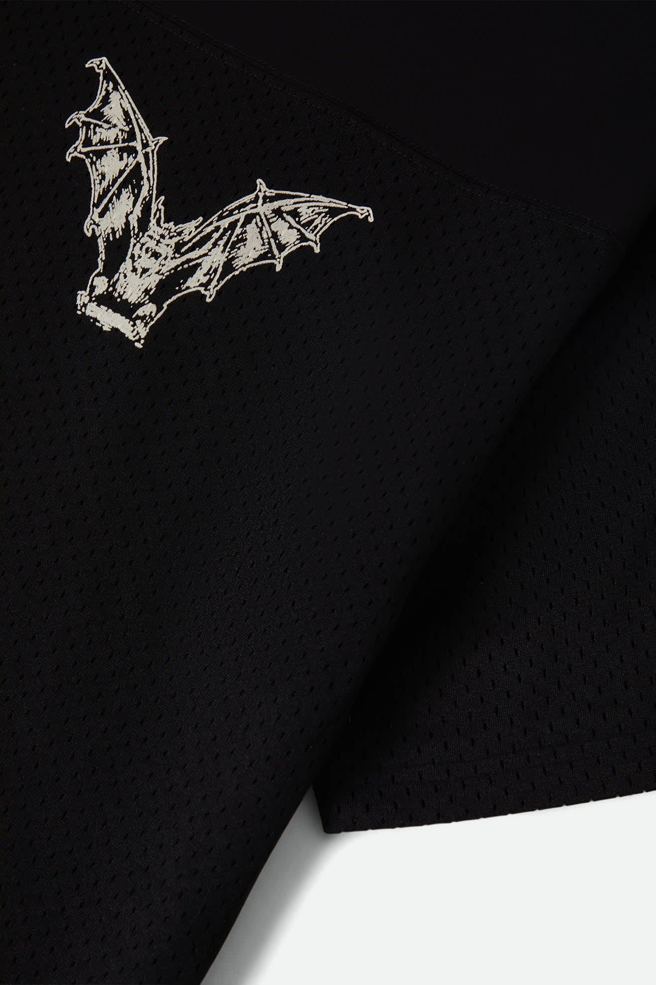 Baggy Mesh Practice Jersey - Black/White Chippa