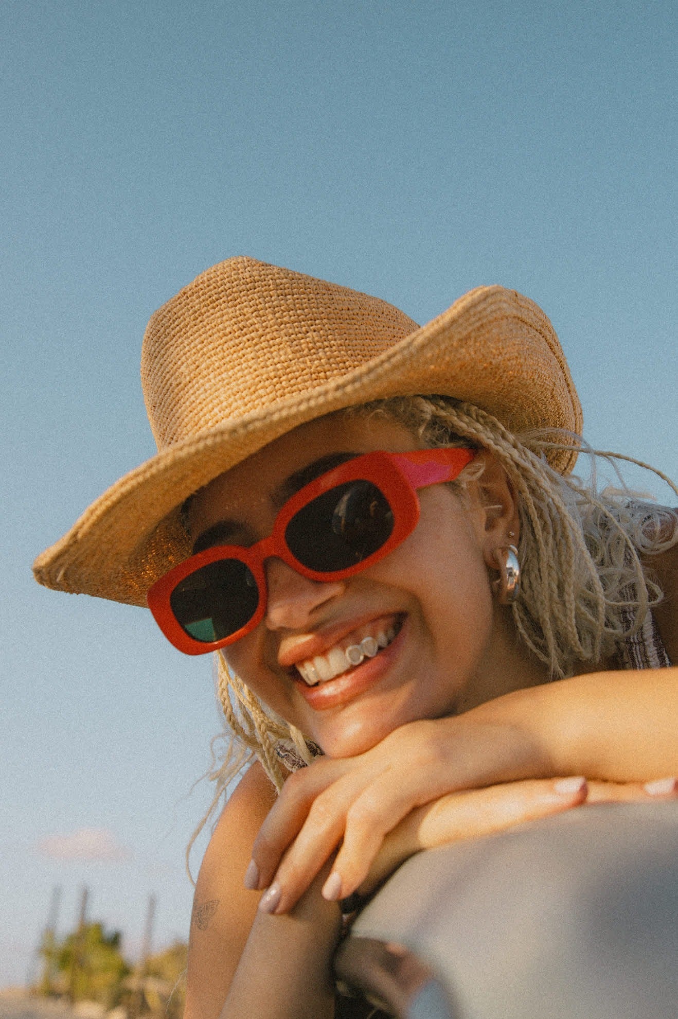 Odessa Straw Packable Cowboy Hat - Tan