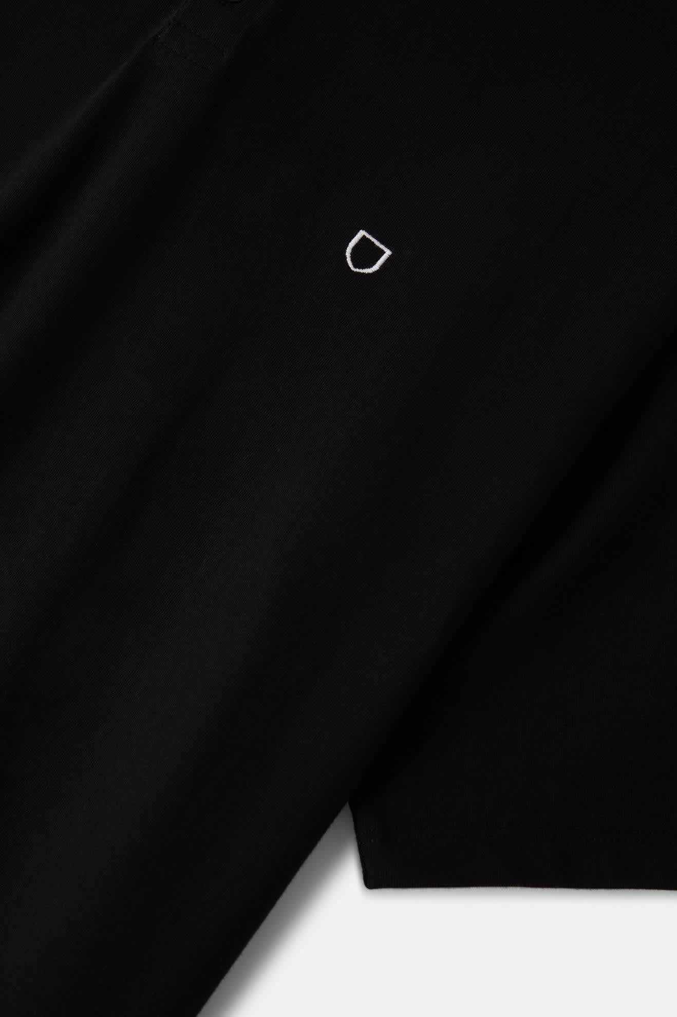 Anton Short Sleeve Polo - Black