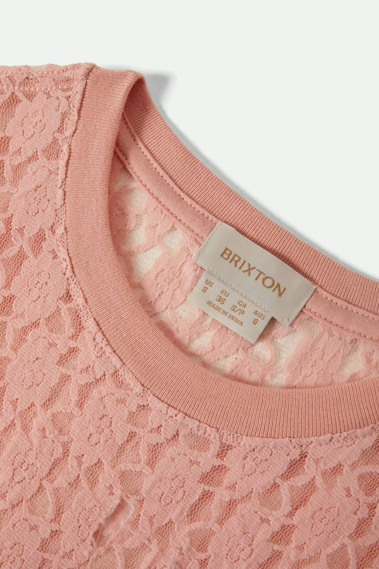 Dolly Slim L/S Knit T-Shirt - Mellow Rose